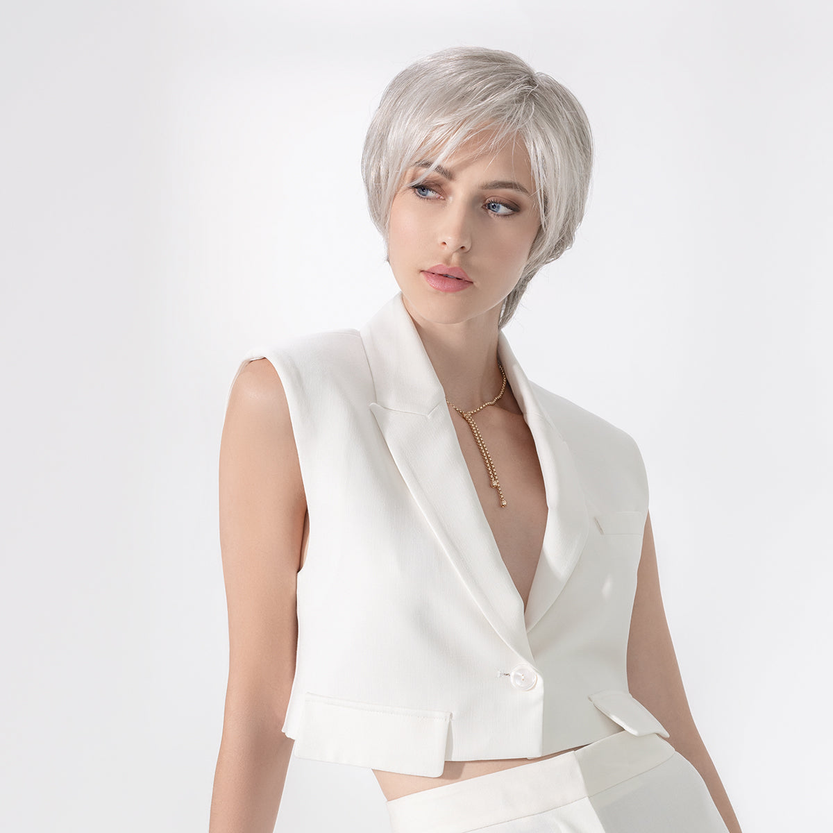 Perruque Satin Soft portée