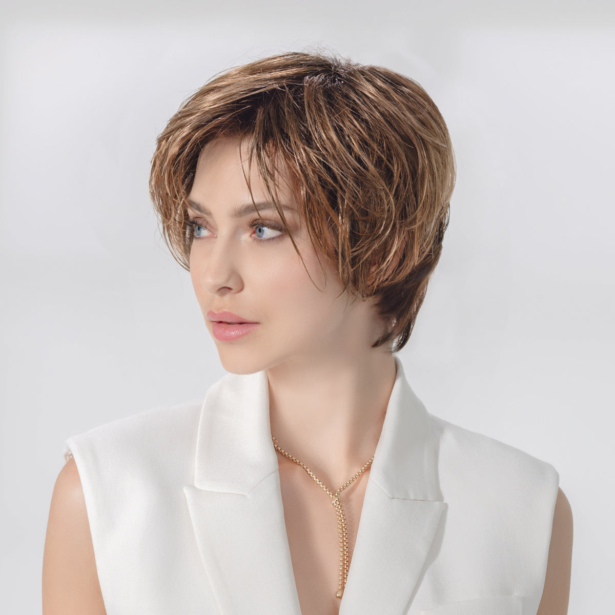 Perruque Satin Soft portée