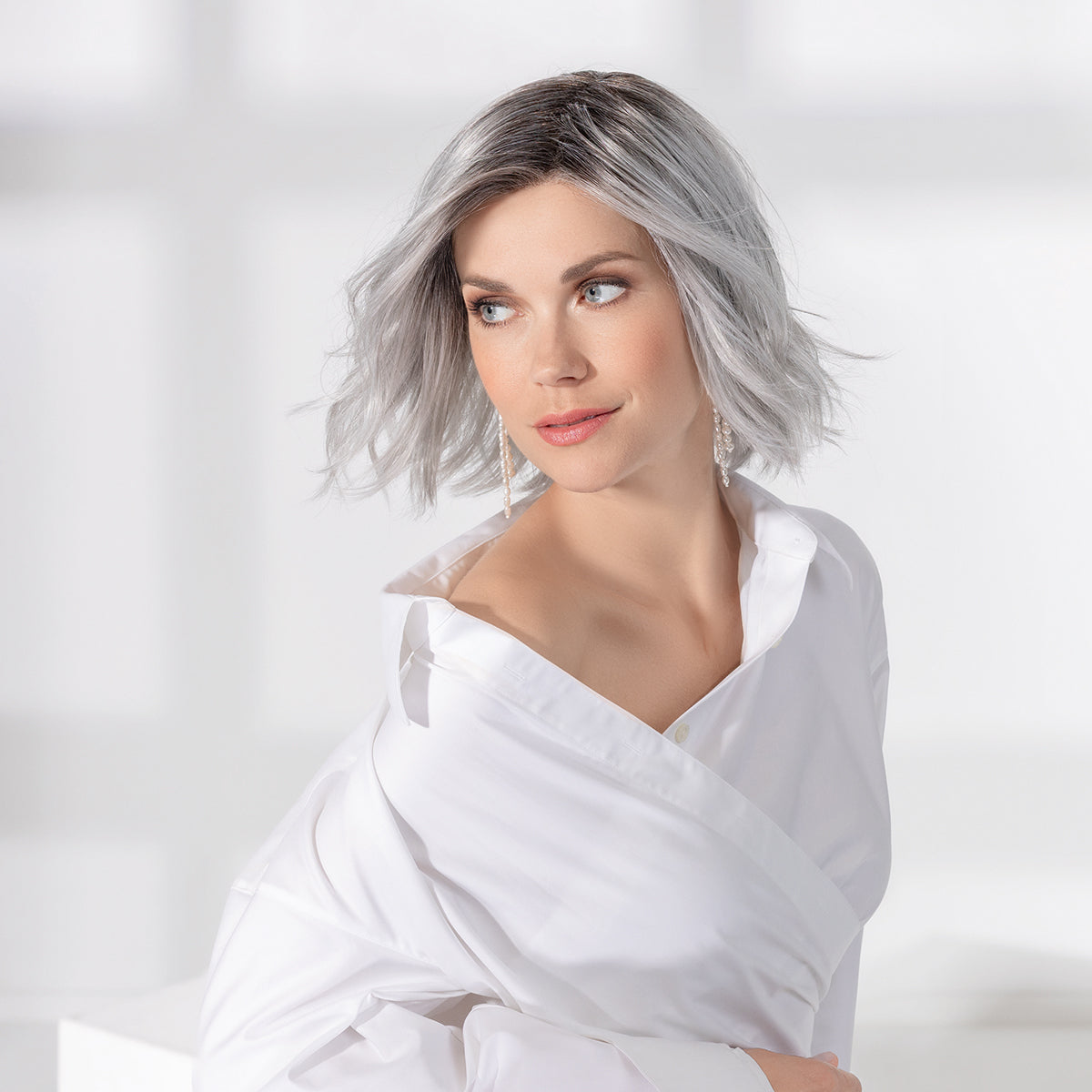 Perruque Esprit Soft portée