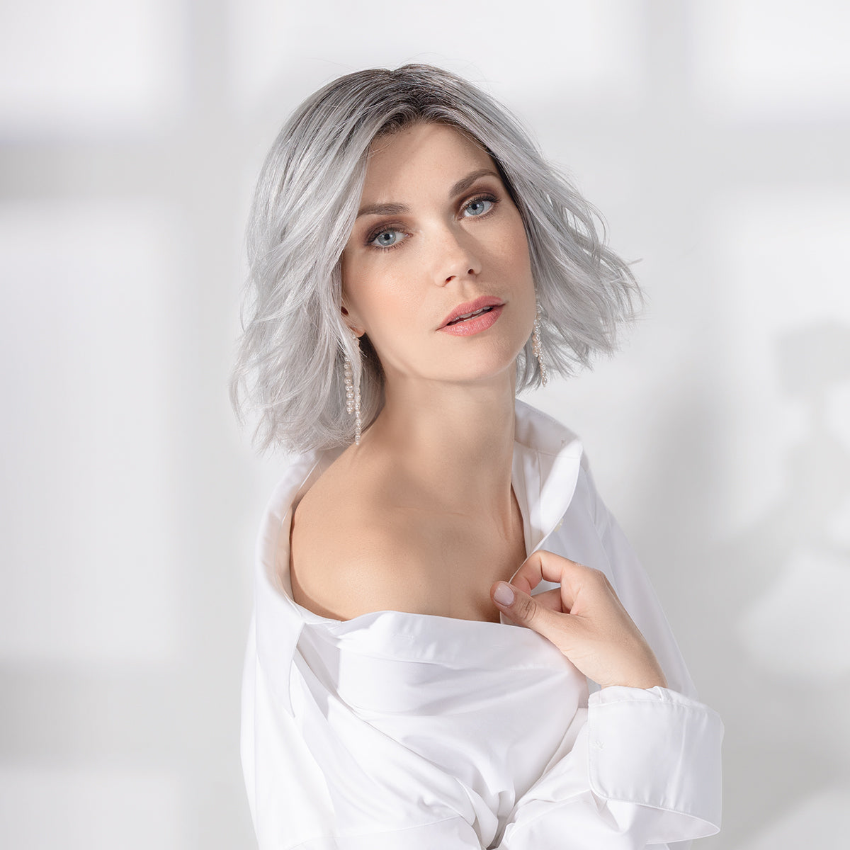 Perruque Esprit Soft portée