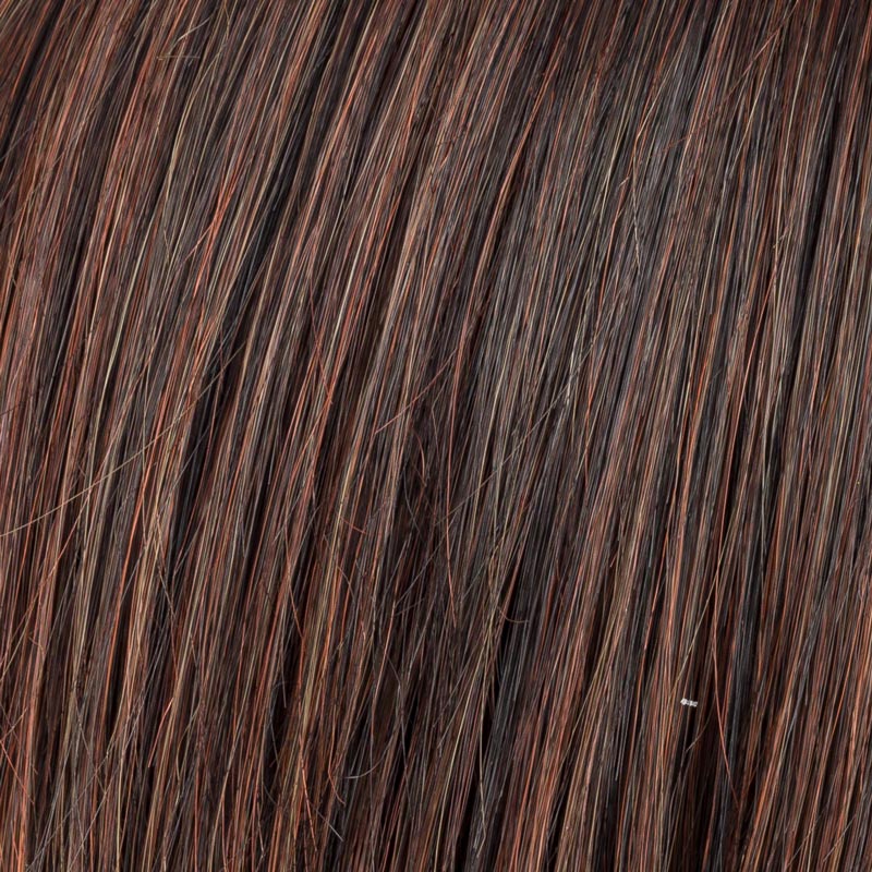 Perruque Ready Mono Part – Darkauburn Rooted
