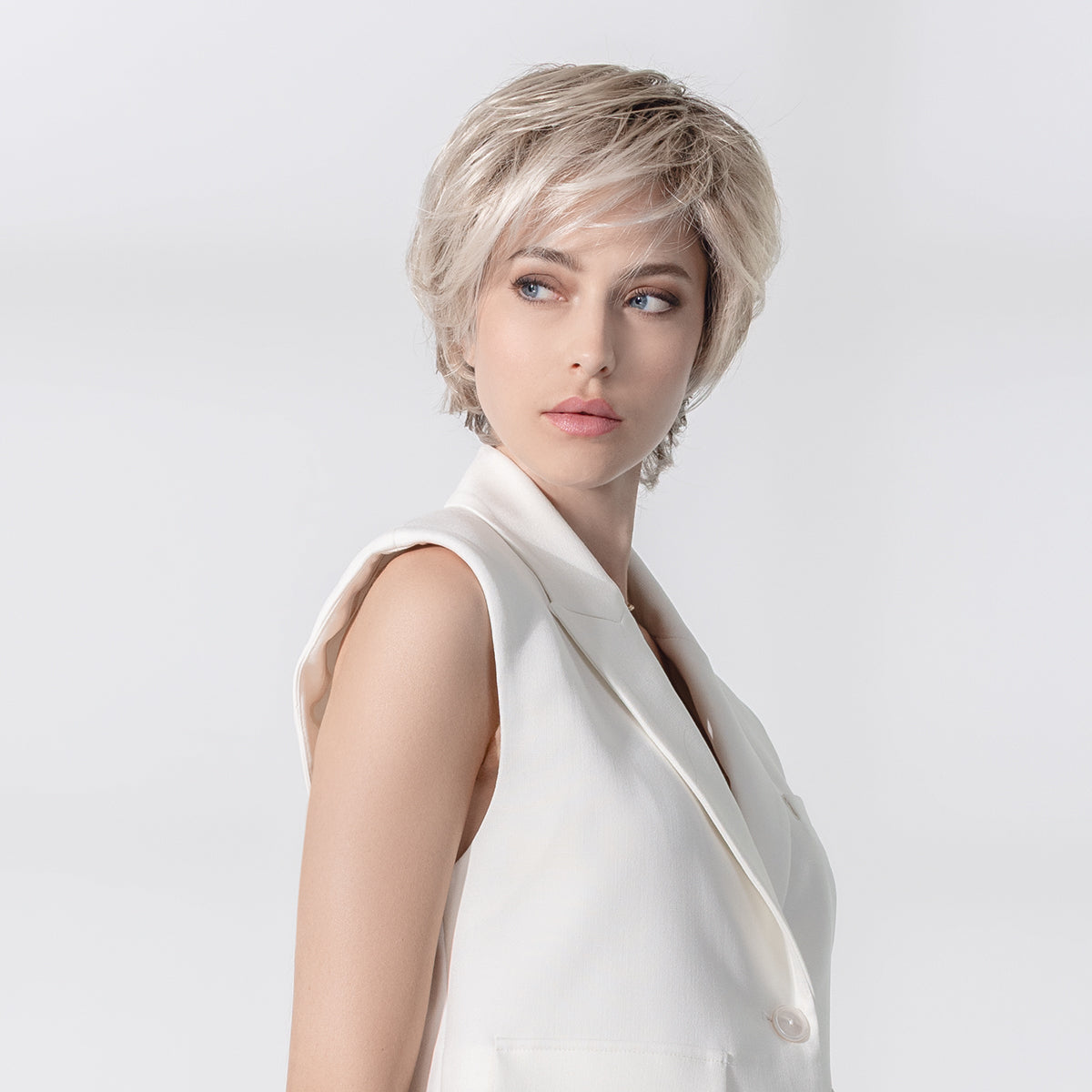 Perruque Satin Soft portée