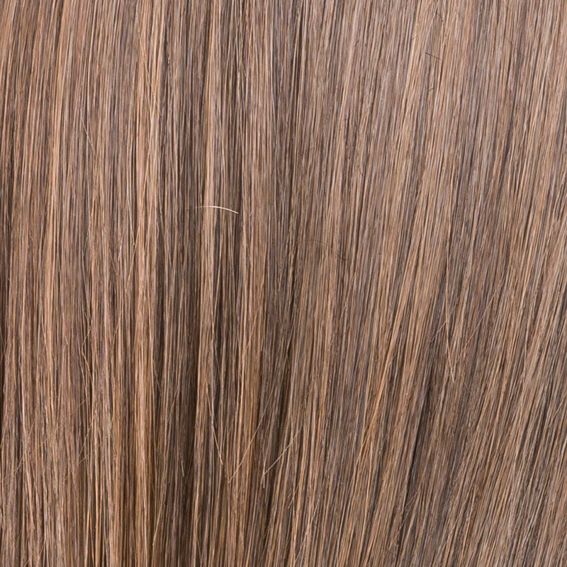 Perruque Sleek Mono Part coloris Chocolate Rooted